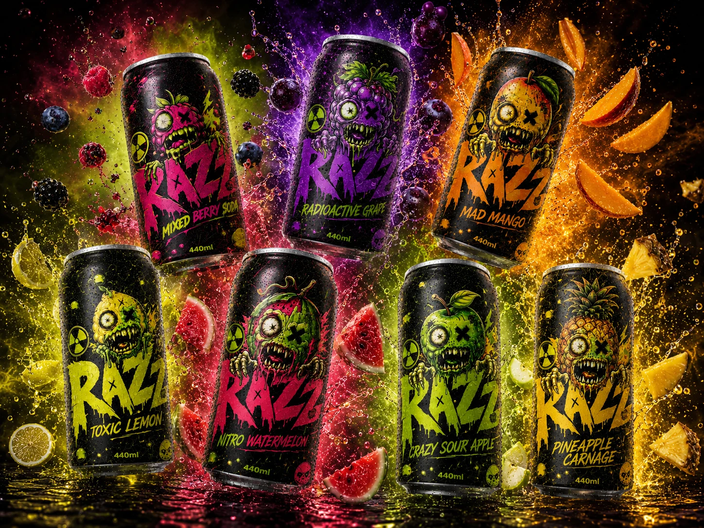 Razz Energy Drink