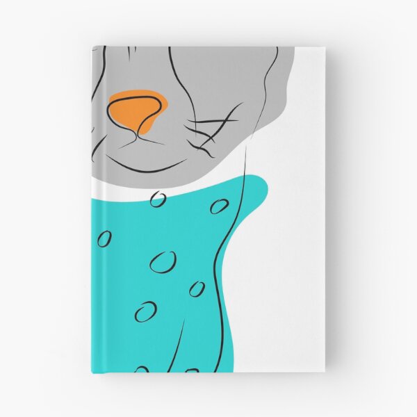 Redbubble journal preview featuring the African Cheetah Illustration.